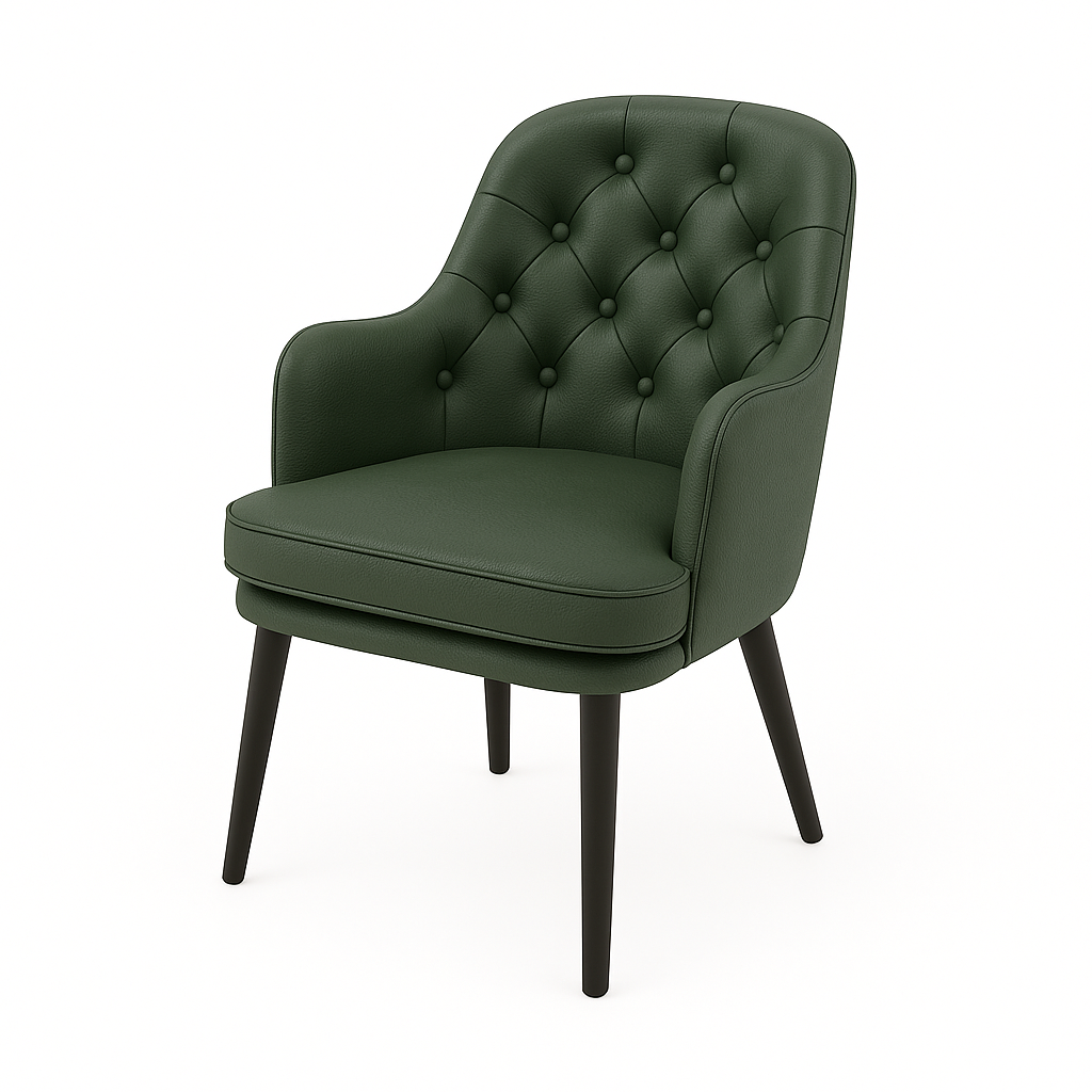 Stuhl aus Naturleder | Modell MATEO DINING