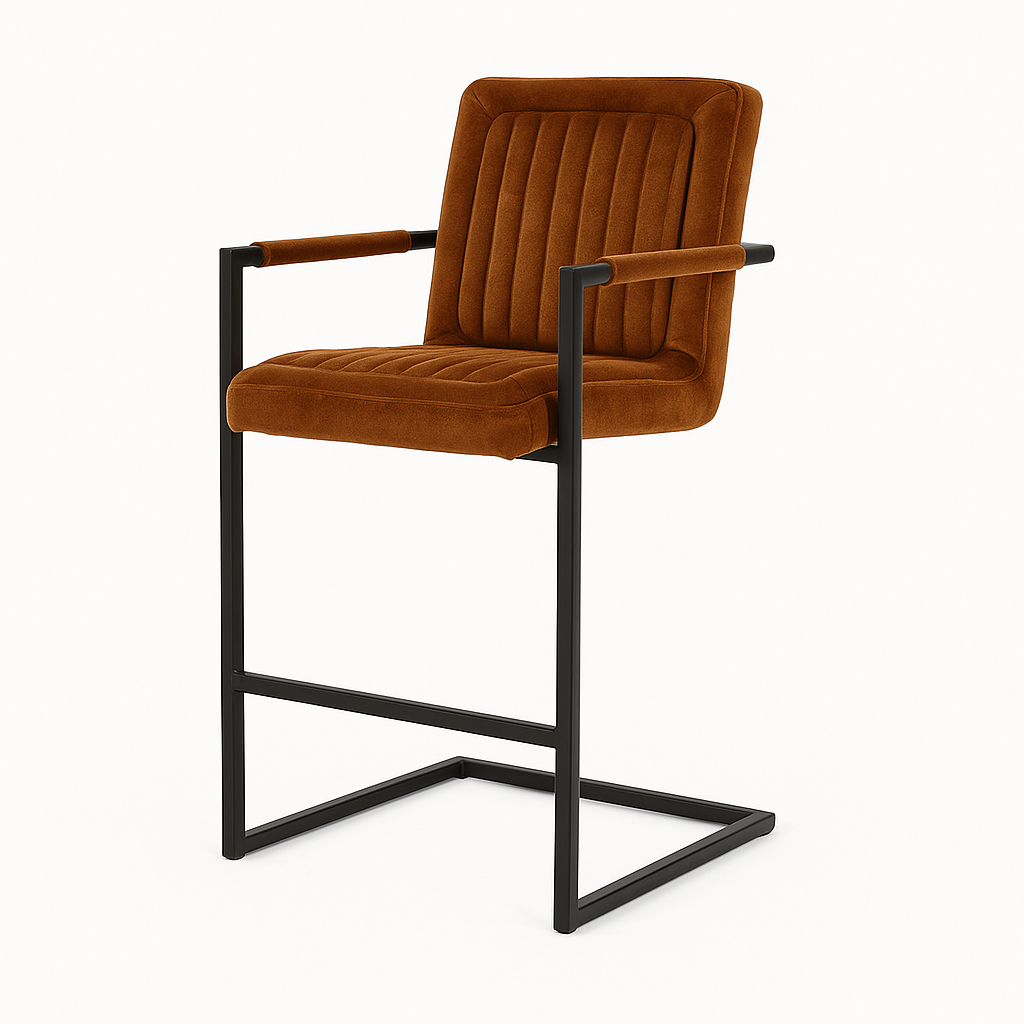 Barhocker aus Samt | Modell TRUMP