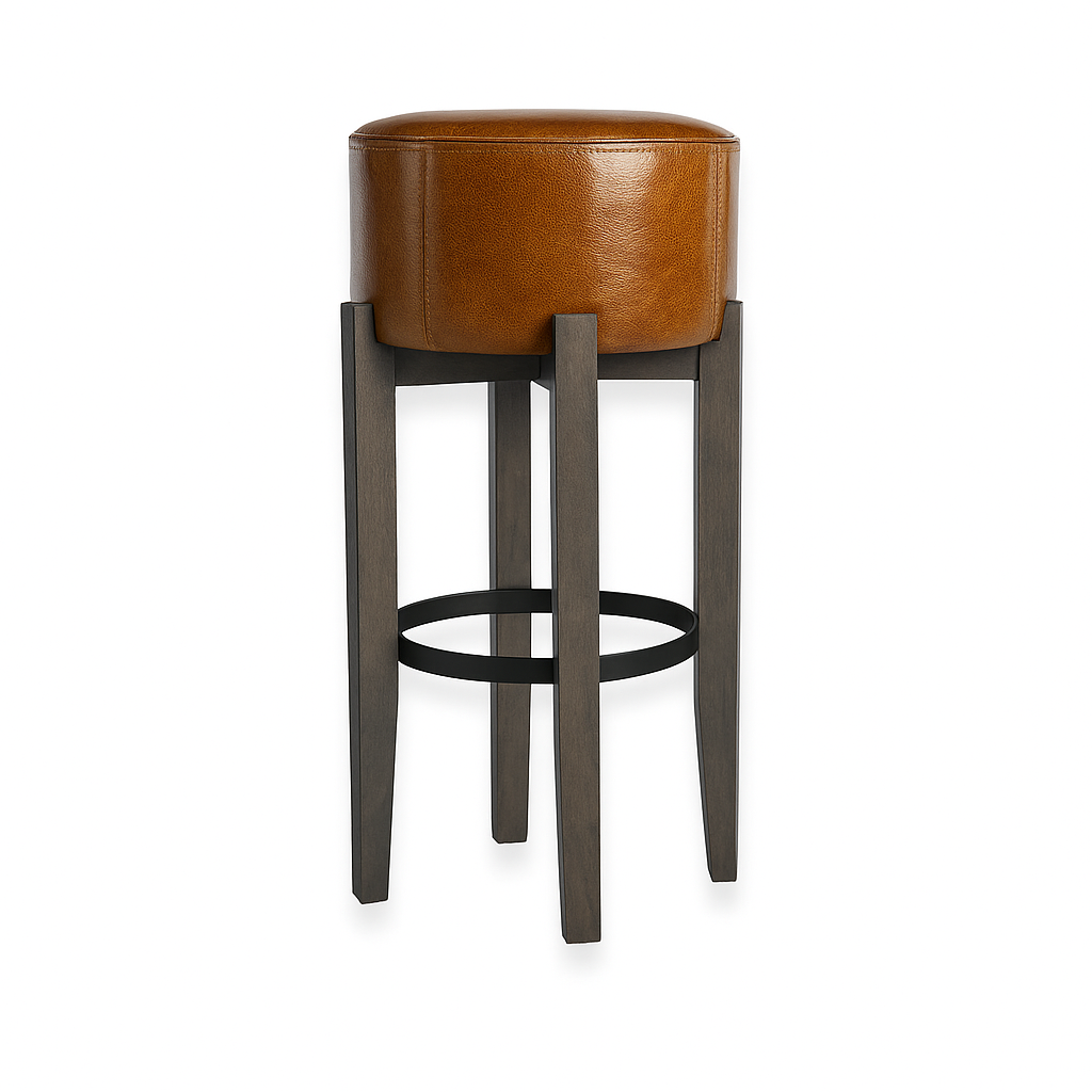 Barhocker aus Leder | Modell MERI