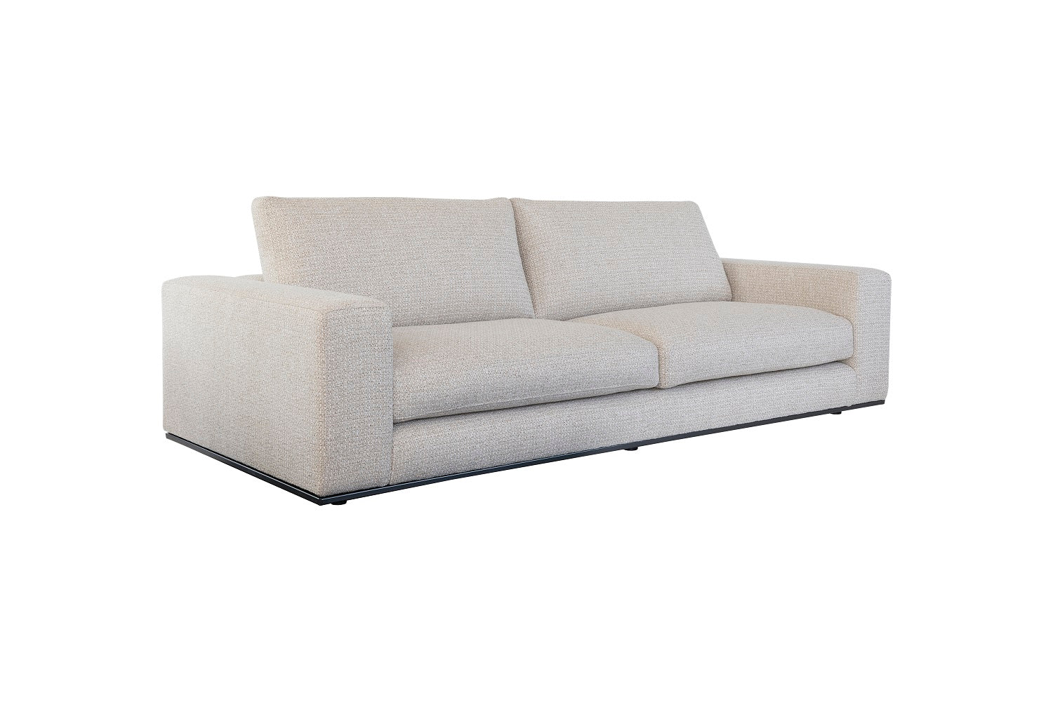 2er-Sofa aus Samt oder Büffelleder | Modell SENI E