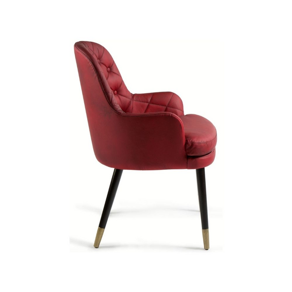 Bequemer und eleganter Stuhl mit Karomuster | Modell MATEO