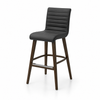 Dunkelbrauner Barhocker | Modell RIGA
